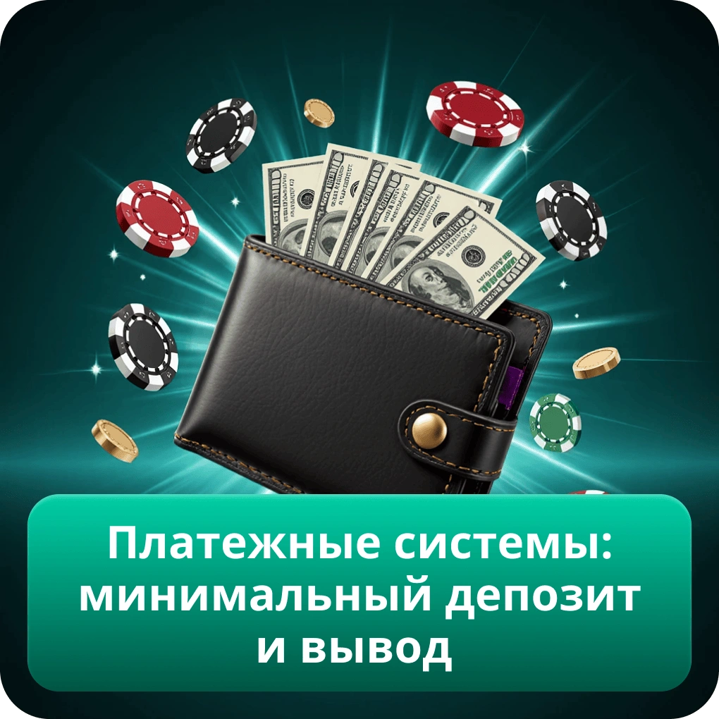 Платежные системы: минимальный депозит и вывод